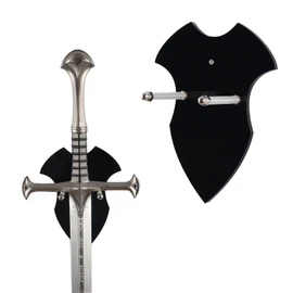 Sword Holder, Sword Wall Mount, Axe Holder, Sword Hanger for Wall, Sword Holder, Axe, Vertical Display and Decoration (Black)