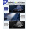 Hugolog 4K Light Bulb Security Cameras Wireless Outdoor-2.4GHz Cameras for