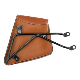XMT-MOTO Side Bags Saddlebags Fit For Harley Sportster 883 1200 2007-2020, Brown