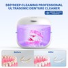 Voraiya Ultrasonic Retainer Cleaner for Dentures, Retainer Cleaner Machine, Dental