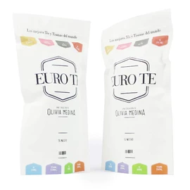 EURO TE Duo de Tés Negros con Notas Frutales: 100g Durazno y 100g Mango Tropical, Rinde 100 tazas