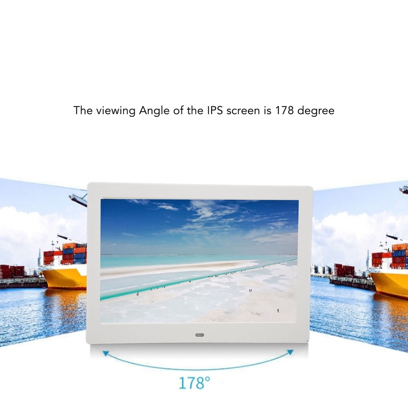 10 Inch Digital Photo Frame Multifunction WiFi IPS HD Touch