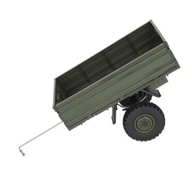 RC Car Trailer Remote Control Cargo Model Toys Carrier for P06 Model RC Car Spare Parts Accessories Yellow (Green)