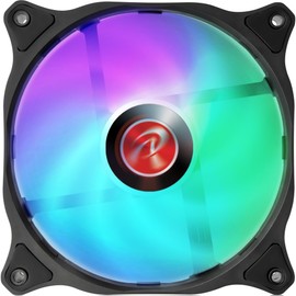 Raijintek EOS 12 RBW ADD Fan Set of 2 with Controller Black 120mm