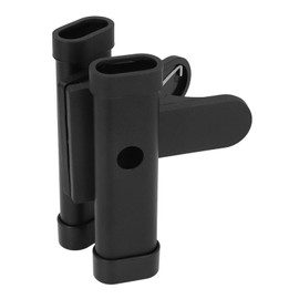 Drumstick Holder ABS Metal Structure Angle Adjustable Clip On Drum Stick Container for 2 Pair Sticks Or Brushes