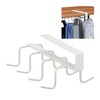 1 x Hook Cabinet Insert, 8 Hooks, Metal, No Drilling,