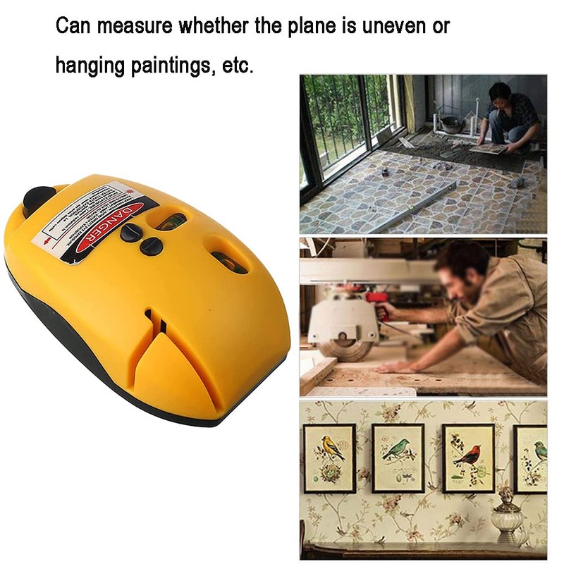 Utoolmart Level & Tool 90° Interior Range Measuring Laser Line