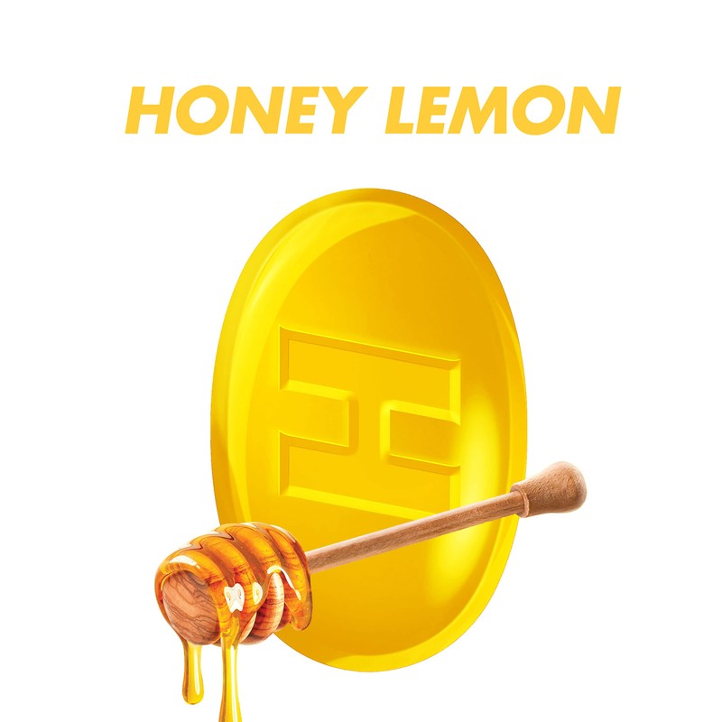 HALLS Relief Honey Lemon Sugar Free Cough Drops, 12 Bags