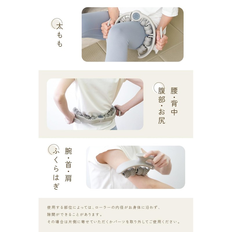 créer Myofascial Roller (Easy Care for Full Body Release), Foam