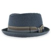 Belfry Men/Women Summer Straw Pork Pie Trilby Fedora Hat in