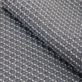 Tosleo Boho Decorative Throw Pillow Covers 12 x 20 Set of 2 Farmhouse Cute Stripe Pillowcase with Tassels Minimalist Neutral Collection Gray Woven Square Cushion Case for Sofa Couch Bedroom