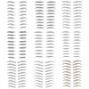 Yesallwas 9 Sheet 87 Pairs Eyebrow Tattoo Black Brown Tattoo