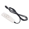 Universal 2-button lifting chair remote control for electrically adjustable deck