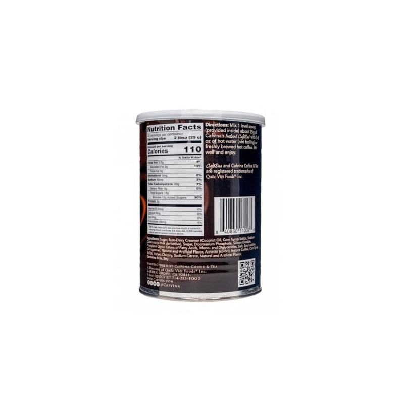 Cafvina 3-in-1 Instant CaféSua Mix – 1 lb 4 oz
