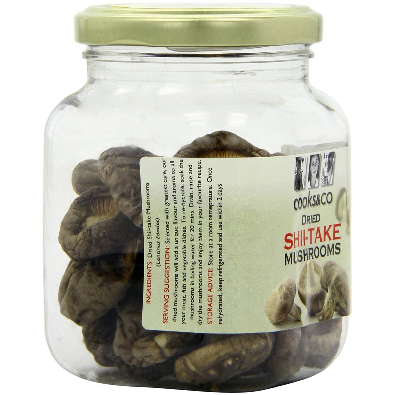 Cooks & Co Dried Shiitake Mushrooms 30g (Pack of 6)