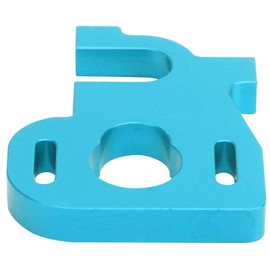 Motor Mount, Adjustable Aluminium Alloy Durable RC Motor Mount Accessory for W L Toy 1/14 144001 RC Car (Blue) Car Model Toy