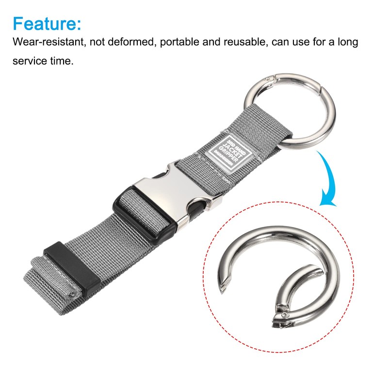 sourcing map Luggage Strap, Jacket Gripper Holder Suitcase Belt Carry