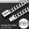 15 mm Wide Stainless Steel Dog Collar Metal Dog Collar