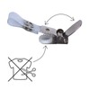 Karteo® ID Card Clip with Metal Snap Button and Vinyl