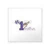 CafePress #1 Mother Sticker Square Bumper Sticker Car Decal