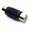 RCA to RCA Coupler Adapter, Socket to Socket for Audio