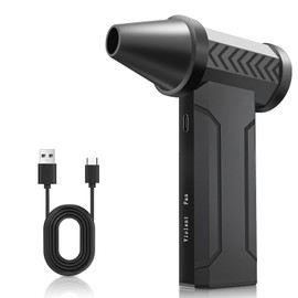 Cosyall Elektrische Staubgebläse, 4-Gang 160000 U/min, Druckluft Compressed Air Duster mit 10000mAh Akku, Mini Gebläse für PC Reinigungsset, Auto, Sofa