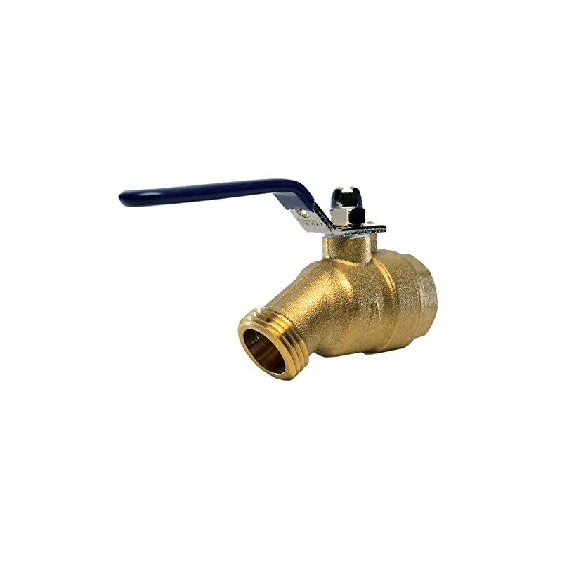 American Valve M76QT 3/4" Quarter Turn Hose Bibb FIP, 2