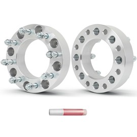 OCPTY 8x180 to 8x170 Wheel Adapters for Sierra 2500 HD for Sierra 3500 HD for Silverado 2500 2 inch 14x1.5 Studs 126mm Hub Bore Forged Hub Centric Wheel Adapters 8 lug 2PCS