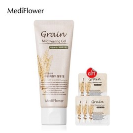 Mediflower 곡물 마일드 필링젤 100ml+파우치5매 Grain Mild Peeling Gel 100ml + 5 Pouches