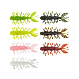 Orurdo qb100302g01n0 Bagg01n0 Fishing Tackle for Buggled Worms Rockfish, Chinning Etc. 3 cm 3g Color Set of 5