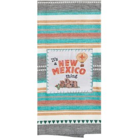 2 Piece Kay Dee Home State of New Mexico Embroidered Kitchen Towel Bundle, Small