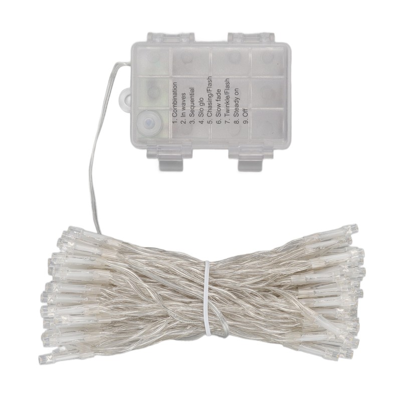 LED String Lights Dimmable Timing Battery Remote Control String Lights