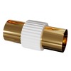 ConnectingU White 1m TV Aerial Cable Male to Male with