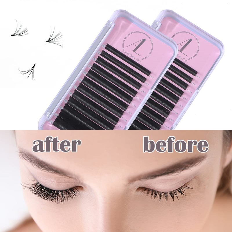 ALLOVE Eyelash Extension 0.05 mm DD Curl 15 mm Super