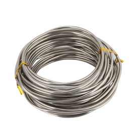 Stainless Steel Wire, Diameter 3.0 mm, 10 m, Wire, Stainless Steel Wire, Wire, Craft Wire, Wire for Crafts, Stainless Steel Wire Length 10 m