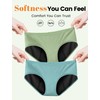TIICHOO Period Underwear for Women Heavy Flow Silky Soft Absorbent