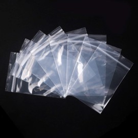 400pcs 2.25" x 3" Grip Seal Bags Clear Transparent Self Resealable Plastic Zip Lock for Kitchen Storage Jewellery Packaging Office Stationery Pouches