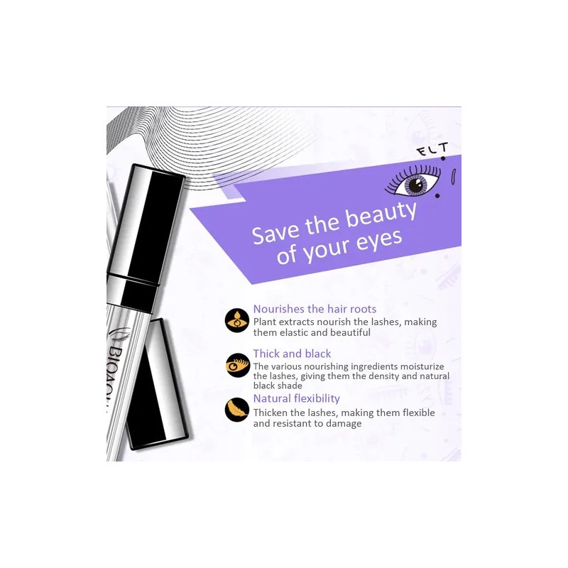 Bioaqua Sérum Para El Crecimiento De Cejas, Pestañas, Línea