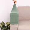 BESPORTBLE 2pcs Universal Elastic Sofa Armrest Covers, Stretchable Polyester Couch