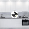 uxcell 5 Pcs Fitting Furniture Panel, 48*21*25mm Joint Bracket Push-On