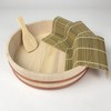 Tachiba Container, Sushi Tub, Hand Rolled Sushi Set, Natural Wood,