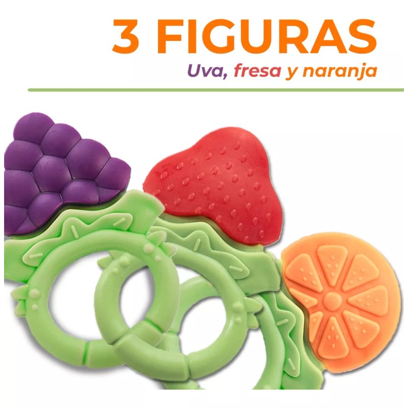 Hola Bebé Mordederas Para Bebé De Frutas Y Estuche De