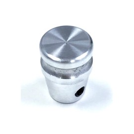 Pirate Mfg Machined Billet Aluminum Dash Knob W/Set Screw, Hot Rod