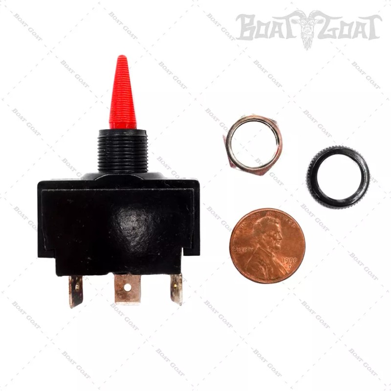 MotorGuide Toggle Switch - Foot Pedal 3 Position - Red