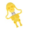 Cartoon U Disk Yellow Skull Appearance High Speed Bulk Storage