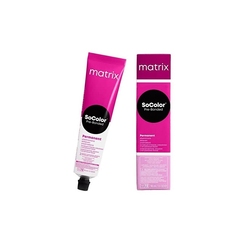 Matrix SoColor Pre-Bonded 7BC Medium Blonde Brown Copper 90 ml
