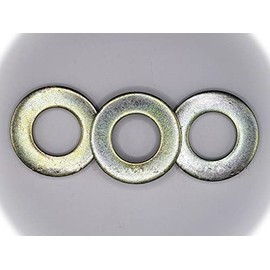 (Qty 30pcs) 1" inch Grade 8 SAE Extra Thick Heavy Duty Flat Washers 1 Inch ID 2 inch OD Multi-Purpose Comprehensive Hardware Fastener Assortment Kit Cit01936Riv