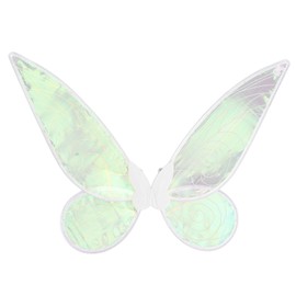 Glowing Angel Wings LED Light Butterfly Fairy Wings Sparkle Fairy Princess Wings for Kids Cosplay Photo Show Props White
