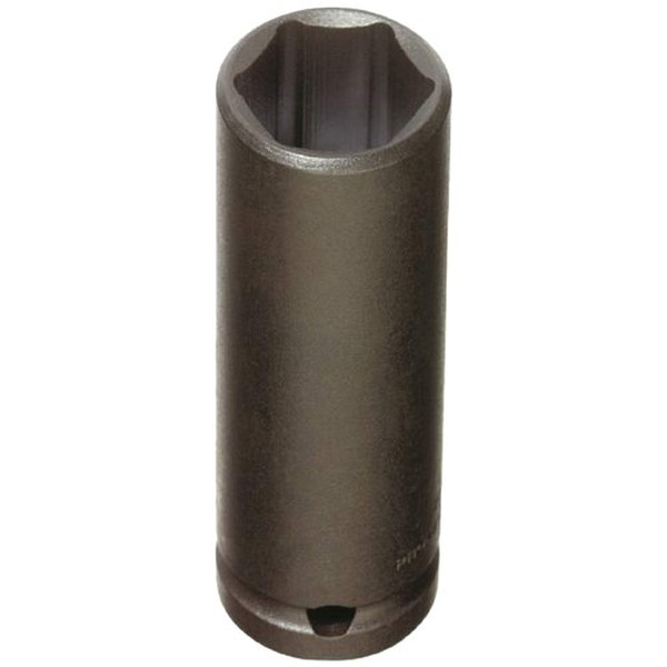 Impact Socket, Steel, Square, SAE, 5/8 in.
