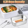 Cordless Electric Lunch Box 16,000mAh – Smart Automatic Heating, 1.6L